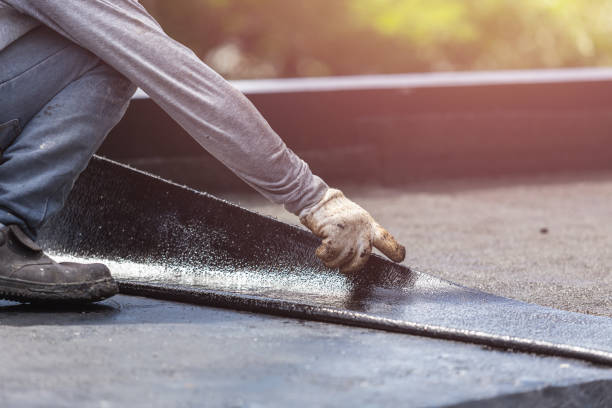 Professional Crawl Space Encapsulation technician working in Rockaway, NJ